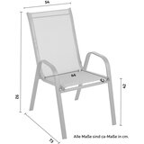 Modern Living Vrtni Stol Stich, Siva | Shoptok.si