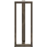  Noge barske mize T-oblike 2kosa naravno jeklo 50x35x(100-101)cm, (21828643) | Shoptok.si