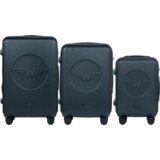  SWALLOW, Set od 3 Wings ABS+ kofera (L,M,S) TAMNO ZELENA | shoptok.hr