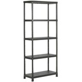  (d x š x v: 40 x 80 x 188 cm, nosivost: 50 kg/polica, broj polica: 5 kom., uticanje) | shoptok.hr