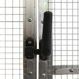  Kavez za ptice srebrni 1,79x8x1,85 m aluminijski | Eponuda.com