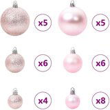 vidaXL Umjetna preddekorirana božićna jelka med 150 LED Zelena 150 cm | Shoptok.si