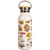 Kremasta otroška steklenička iz nerjavečega jekla 500 ml Vintage Mushroom -