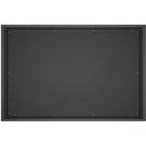  Vrtna saksija Crna 50 x 40 x 40 cm Čelična vrata | shoptok.hr