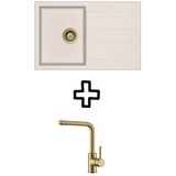 Aquasanita Set Tesa SQT101AW + Zora PVD Zlato/Silica | shoptok.hr