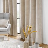 Douceur d intérieur Bež zavjesa od mikroflanela 140x240 cm Flanela – | shoptok.hr