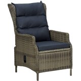  7-dijelni vrtni blagovaonski set od poliratana smeđi Smeđa Dužina stola 160 cm | shoptok.hr