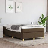 The Living Store Posteljni okvir temno rjav 120x200 cm blago - Box Spring Posteljni Okvir, (21516438) Cene