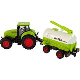  Tractor With Big Wheel Trailer Green Farm | shoptok.hr