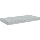  Plutajuće zidne police 4 kom boja betona 50 x 23 x 3,8 cm MDF | shoptok.hr