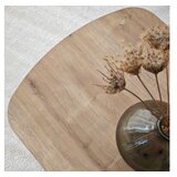 Hanah home Klub sto Theseus, 105x35x60 cm, Smeđi | Eponuda.ba