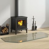 vidaXL Staklena ploča za kamin šesterokutna 120 x 50 cm Cijene