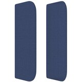  Uzglavlje s ušima plavo 83x16x78/88 cm od tkanine | shoptok.hr