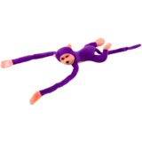 Plišana igračka majmun sa zvučnim efektima 80 cm - ljubičasta | shoptok.hr