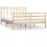 The Living Store Posteljni okvir iz trdnega lesa 120x190 cm - Posteljni Okvir, (21529475) | Shoptok.si