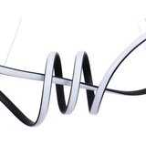  LED luster na sajli FLAVIA LED/44W/230V crna | Eponuda.com