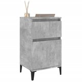 Noćni ormarići 2 kom siva boja betona 40x35x70 cm | Eponuda.com