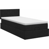  Podesivi krevet s madracem Crna 100 x 200 cm Tkanina | shoptok.hr