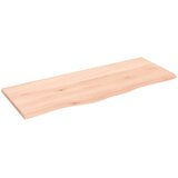 vidaXL Kopalniški pult 100x40x2 cm neobdelan trden les, (21063715) Cene
