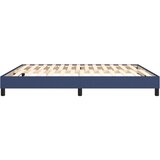 Okvir za krevet s oprugom plavi 160x200 cm od tkanine | Eponuda.ba