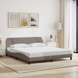  Okvir za krevet Dover smeđesivi 180x200 cm od tkanine | shoptok.hr
