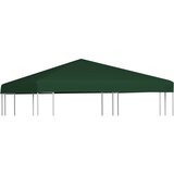 vidaXL Streha za paviljon 310 g/m² 3x3 m zelena Cene