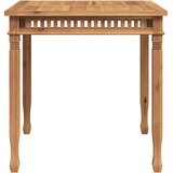  Vrtni blagovaonski stol 80 x 80 x 80 cm od masivne tikovine | shoptok.hr