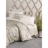  beatrix - beige beigebrown satin double quilt cover set | ePonuda.com