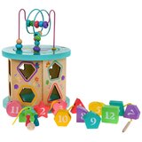  Drvena multifunkcionalna didaktička kocka | shoptok.hr