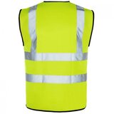  Visokovidljivi prsluk, žuti, s patentnim zatvaračem - SuperTouch H99 | shoptok.hr