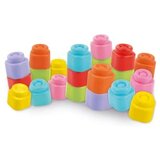 Clementoni Clemmy: Touch &amp, Play mekane šarene građevinske kocke, set od 20 komada - | shoptok.hr