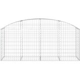  Gabionska košara s lukom 200x50x80/100 cm pocinčano željezo | shoptok.hr