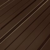 Krovni panel 12 pcs Smeđa 129 x 45 cm Pocinčani čelik | shoptok.hr