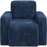  Fotelja Mornarsko plava Kord | shoptok.hr