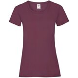 Fruit Of The Loom Valueweight Burgundy T-shirt | Shoptok.si