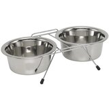 Nobby kovinska posoda in nizko stojalo - 21 cm/2x1,75 l | Shoptok.si