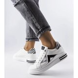 Gemre Black and white platform sneakers Monty | Shoptok.si