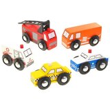  Set drvenih blokova, grad vatrogasna postrojba | shoptok.hr