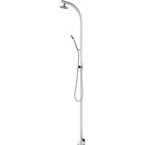  Vrtni tuš sa smeđom bazom 220 cm aluminijski | shoptok.hr