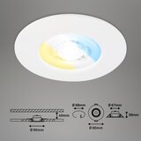 BRILONER 7605036 - komplet 3xLED kupatilsko plafonsko svetlo 3xLED/4,9W/230V IP44 belo | Eponuda.com