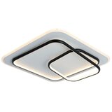 Brilagi LED prigušiva stropno svetlo IRIS LED/81W/230V 50x50 cm belo/crno + daljinski upravljač | Eponuda.com