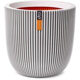 Capi Cvetlično korito Groove 43x41 cm slonokoščeno, (20981270) | Shoptok.si