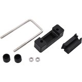  U-spojnik s plastikom za stupove ograde 60 x 40 mm 25 setova | shoptok.hr