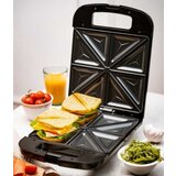 Adler toaster aparat za peko toplih sendvičev AD3055 - črne barve | Shoptok.si