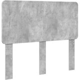  Uzglavlje s uzglavljem Betonski sivi 135 cm Konstruirano drvo | shoptok.hr