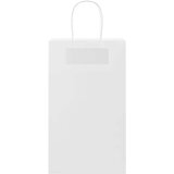  Papirnate vrećice 50 kom s ručkama bijele 21x11x36 cm | shoptok.hr