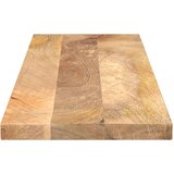 Stolna ploča 120x40x2 5 cm pravokutna od masivnog drva manga | shoptok.hr