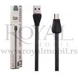 Remax usb kabal martin RC-028m 1000mm micro crni --C144-189 | ePonuda.com