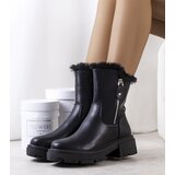 Gemre Black snow boots with fur Degli | shoptok.hr