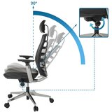 MID.YOU Pisarniški Stol Spinio Elite L, Črna | Shoptok.si
